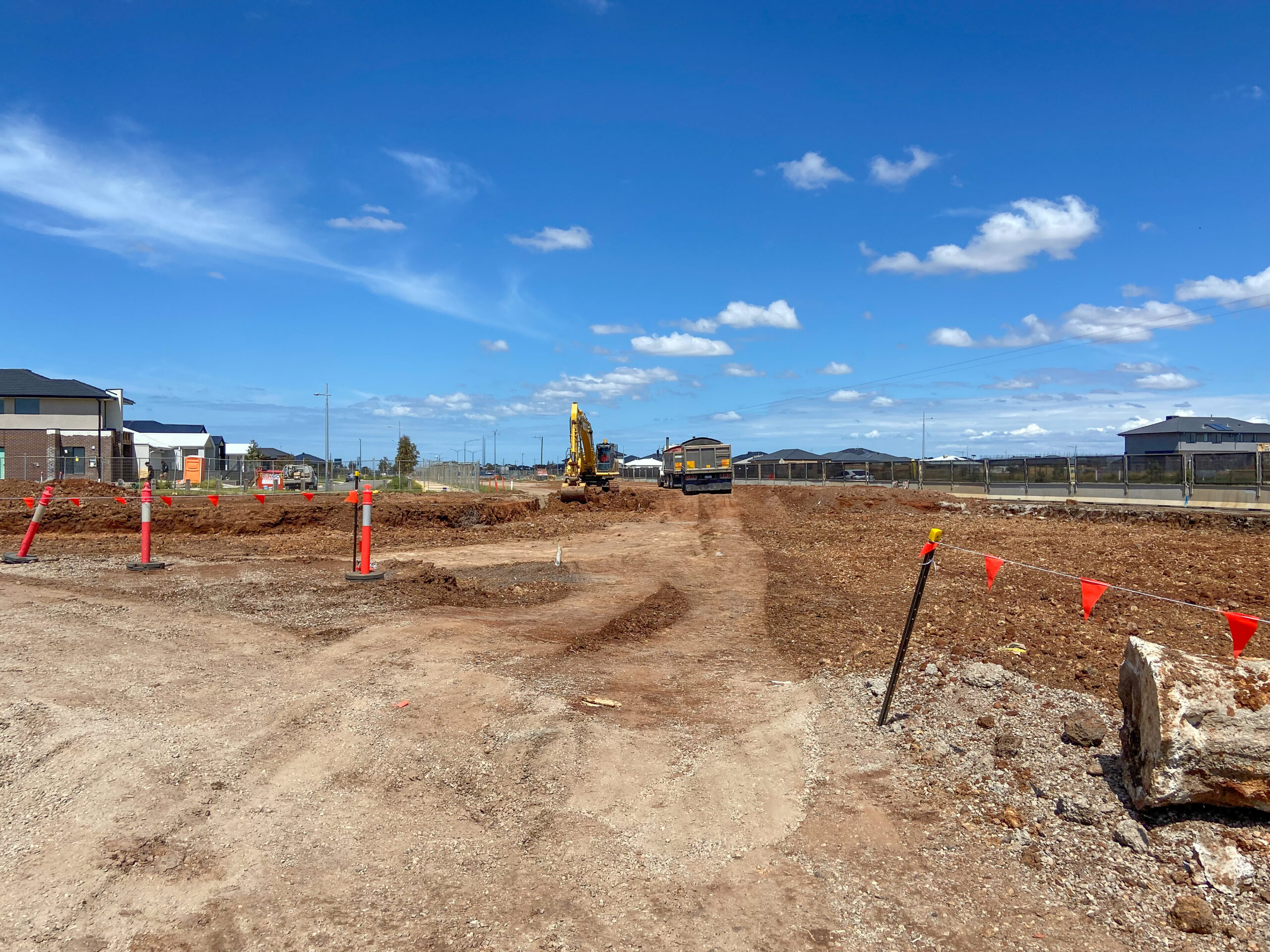 Progress Update: Derrimut Road/Hurst Drive Intersection at Harlow Tarneit